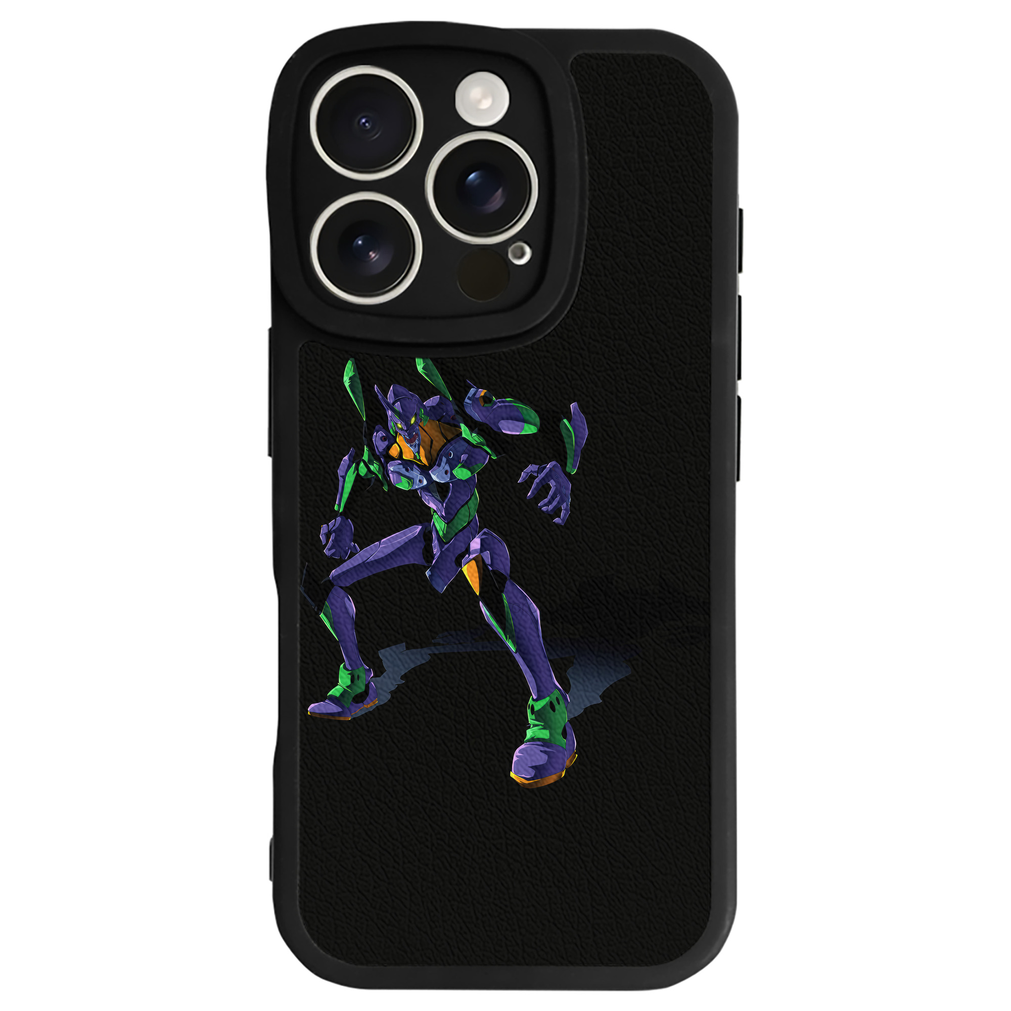 （画像用） EVA 新世紀エヴァンゲリオン 【iPhone 16シリーズ対応】シリコンスマホケース（レザー調） 材質：シリコン